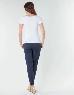 Esprit T-SHIRTS LOGO T-shirts & Polos Couleur Blanc -Esprit Soldes Boutique 16643030 500 D