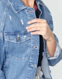 Esprit ESPRILA Vestes Couleur Bleu medium -Esprit Soldes Boutique 16643052 500 E