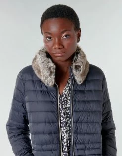 Esprit LL* THINSU Manteaux Couleur Bleu -Esprit Soldes Boutique 17900984 500 E