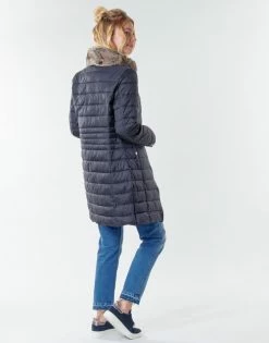 Esprit LL* 3M THINS Manteaux Couleur Bleu -Esprit Soldes Boutique 17900991 500 D