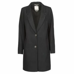 Esprit LL* BASICBLZRCT Manteaux Couleur Noir -Esprit Soldes Boutique 17900993 500 A