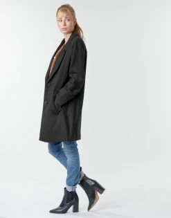 Esprit LL* BASICBLZRCT Manteaux Couleur Noir -Esprit Soldes Boutique 17900993 500 C