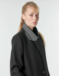 Esprit LL* BASICBLZRCT Manteaux Couleur Noir -Esprit Soldes Boutique 17900993 500 E