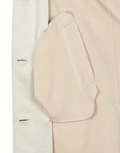 Esprit SUEDE COAT Manteaux Couleur Beige -Esprit Soldes Boutique 18925603 500 G