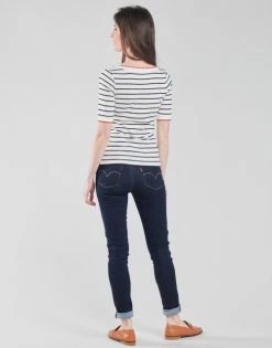 Esprit RAYURES COL ROUGE T-shirts & Polos Couleur Blanc 10 Esprit RAYURES COL ROUGE T-shirts & Polos Couleur Blanc -Esprit Soldes Boutique 18925624 500 D