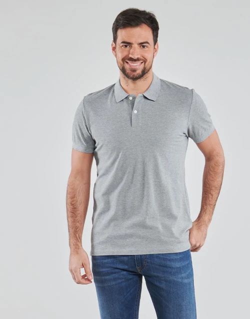 Esprit COO N PI PO SS T-shirts & Polos Couleur Gris 4 Esprit COO N PI PO SS T-shirts & Polos Couleur Gris – Image 2