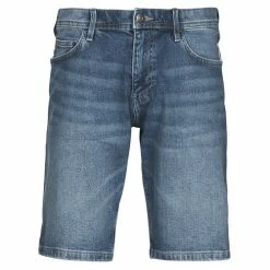 Esprit SHORTS DENIM Shorts & Bermudas Couleur Bleu