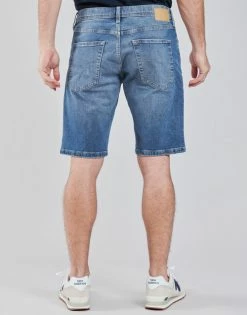 Esprit SHORTS DENIM Shorts & Bermudas Couleur Bleu -Esprit Soldes Boutique 19098145 500 D