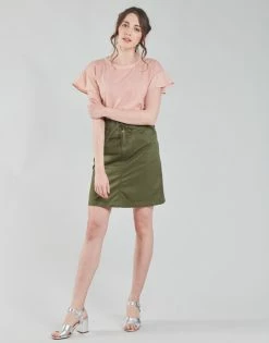 Esprit T-SHIRTS T-shirts & Polos Couleur Rose -Esprit Soldes Boutique 19098164 500 C