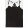 Esprit Top Auth Silver Lake Tops / Blouses Couleur NOIR -Esprit Soldes Boutique 19248368 500 A