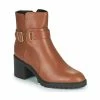 Esprit TREPINA Bottines / Boots Couleur Cognac -Esprit Soldes Boutique 19829681 500 A