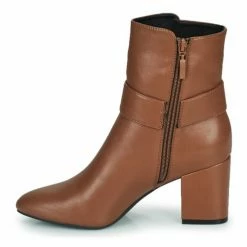 Esprit REBECCI Bottines / Boots Couleur Caramel -Esprit Soldes Boutique 19829688 500 D