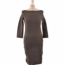 Esprit Robe Courte 38 - T2 - M Robes Couleur Gris