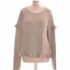 Esprit Top Manches Longues 36 - T1 - S Tops / Blouses Couleur Gris -Esprit Soldes Boutique 19978108 500 A