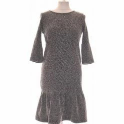 Esprit Robe Courte 36 - T1 - S Robes Couleur Gris