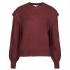 Esprit SWEATER POWERSH Pulls & Gilets Couleur Bordeaux -Esprit Soldes Boutique 20034750 500 A