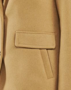 Esprit WOR LL F BLZ CT Manteaux Couleur Marron -Esprit Soldes Boutique 20034766 500 E