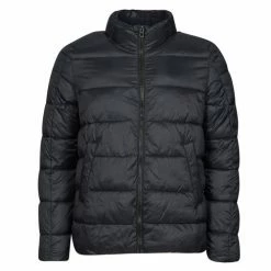 Esprit F PUFFER Manteaux Couleur Noir 13 Esprit F PUFFER Manteaux Couleur Noir -Esprit Soldes Boutique 20034774 500 A