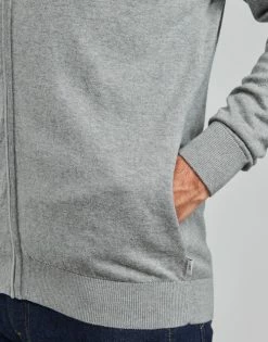 Esprit COO WS FULL ZIP Pulls & Gilets Couleur Gris -Esprit Soldes Boutique 20034778 500 E