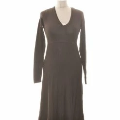 Esprit Robe Mi-longue 36 - T1 - S Robes Couleur Marron