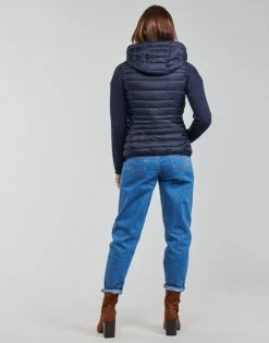 Esprit LEMARA Manteaux Couleur Marine -Esprit Soldes Boutique 20494859 500 D