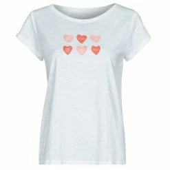 Esprit BCI Valentine S T-shirts & Polos Couleur Blanc