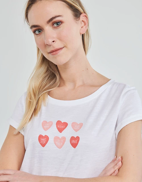 Esprit BCI Valentine S T-shirts & Polos Couleur Blanc 7 Esprit BCI Valentine S T-shirts & Polos Couleur Blanc – Image 5