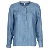 Esprit CLT ls blouse Chemises Couleur Bleu -Esprit Soldes Boutique 21238002 500 A