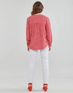 Esprit viscose blouse Chemises Couleur Rouge 9 Esprit viscose blouse Chemises Couleur Rouge -Esprit Soldes Boutique 21238003 500 D