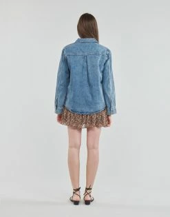 Esprit RCS shacket Vestes Couleur Bleu 11 Esprit RCS shacket Vestes Couleur Bleu -Esprit Soldes Boutique 21238004 500 D