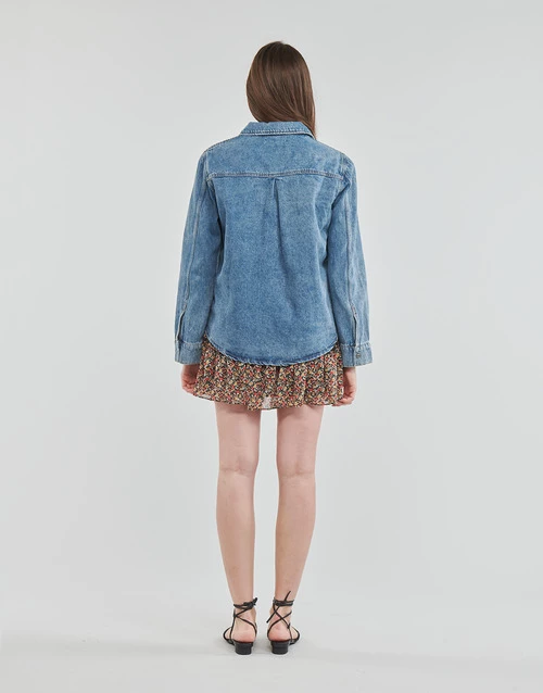 Esprit RCS shacket Vestes Couleur Bleu 6 Esprit RCS shacket Vestes Couleur Bleu – Image 4