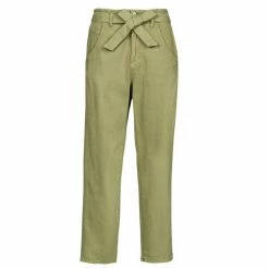 Esprit Relaxed Jogger Pantalons Couleur Kaki -Esprit Soldes Boutique 21238009 500 A