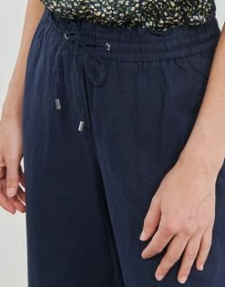 Esprit Jogger Pantalons Couleur Marine -Esprit Soldes Boutique 21238010 500 E