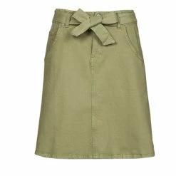 Esprit Ruffle Skirt Jupes Couleur Kaki