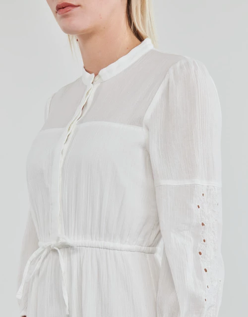 Esprit BCI midi dress Robes Couleur Blanc 7 Esprit BCI midi dress Robes Couleur Blanc – Image 5