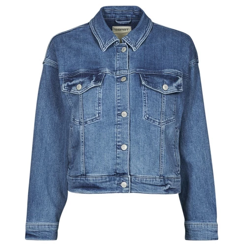 Esprit Denim Jacket Vestes Couleur Bleu 3 Esprit Denim Jacket Vestes Couleur Bleu