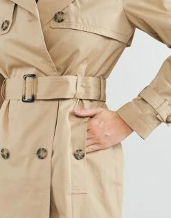 Esprit BCI F LL Trench Manteaux Couleur Beige 12 Esprit BCI F LL Trench Manteaux Couleur Beige -Esprit Soldes Boutique 21238016 500 E