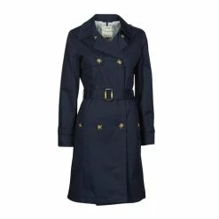 Esprit BCI F LL Trench Manteaux Couleur Bleu