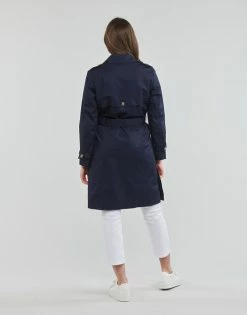Esprit BCI F LL Trench Manteaux Couleur Bleu -Esprit Soldes Boutique 21238017 500 D