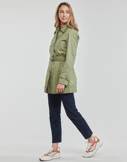 Esprit OCS LL TRNCH JK Manteaux Couleur Kaki 5 Esprit OCS LL TRNCH JK Manteaux Couleur Kaki – Image 3