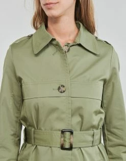 Esprit OCS LL TRNCH JK Manteaux Couleur Kaki 12 Esprit OCS LL TRNCH JK Manteaux Couleur Kaki -Esprit Soldes Boutique 21238019 500 E