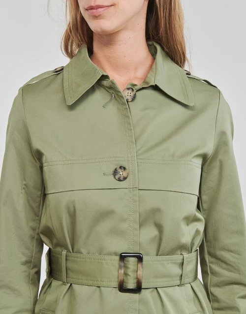 Esprit OCS LL TRNCH JK Manteaux Couleur Kaki 7 Esprit OCS LL TRNCH JK Manteaux Couleur Kaki – Image 5