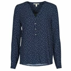 Esprit CORE Fluid Visc Chemises Couleur Marine