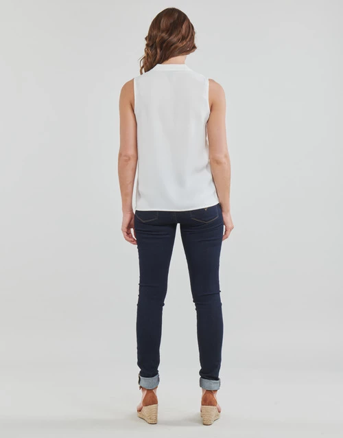 Esprit Blouse Tops / Blouses Couleur Blanc 5 Esprit Blouse Tops / Blouses Couleur Blanc – Image 3