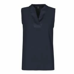 Esprit Blouse Tops / Blouses Couleur Bleu 11 Esprit Blouse Tops / Blouses Couleur Bleu -Esprit Soldes Boutique 21238028 500 A
