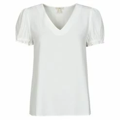 Esprit CVE blouse Tops / Blouses Couleur Blanc -Esprit Soldes Boutique 21238029 500 A