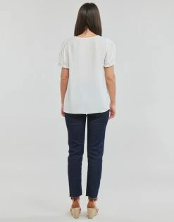 Esprit CVE blouse Tops / Blouses Couleur Blanc -Esprit Soldes Boutique 21238029 500 D