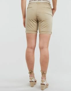 Esprit OCS Chino Short Shorts & Bermudas Couleur Beige -Esprit Soldes Boutique 21238031 500 D