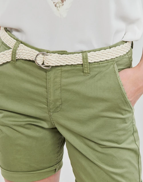 Esprit OCS Chino Short Shorts & Bermudas Couleur Kaki 7 Esprit OCS Chino Short Shorts & Bermudas Couleur Kaki – Image 5