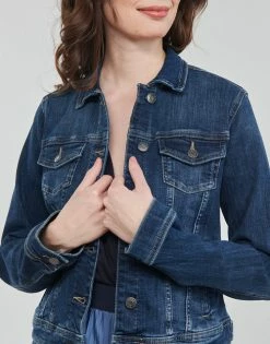 Esprit OCS NOOS JKT Vestes Couleur Bleu -Esprit Soldes Boutique 21238034 500 E